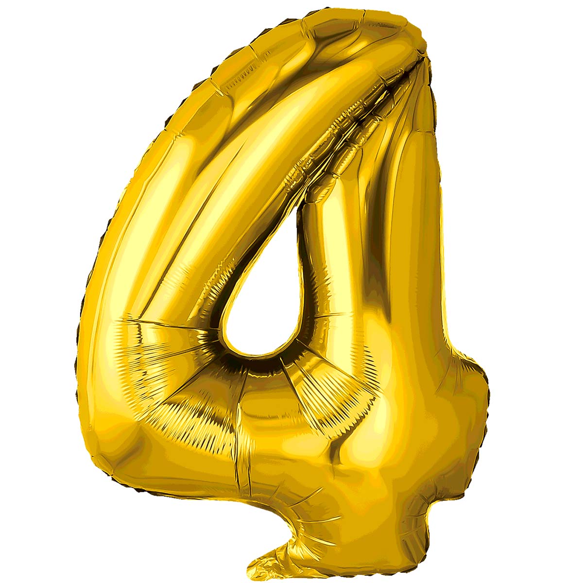 Р ЦИФРА 4 32" Металлик Gold