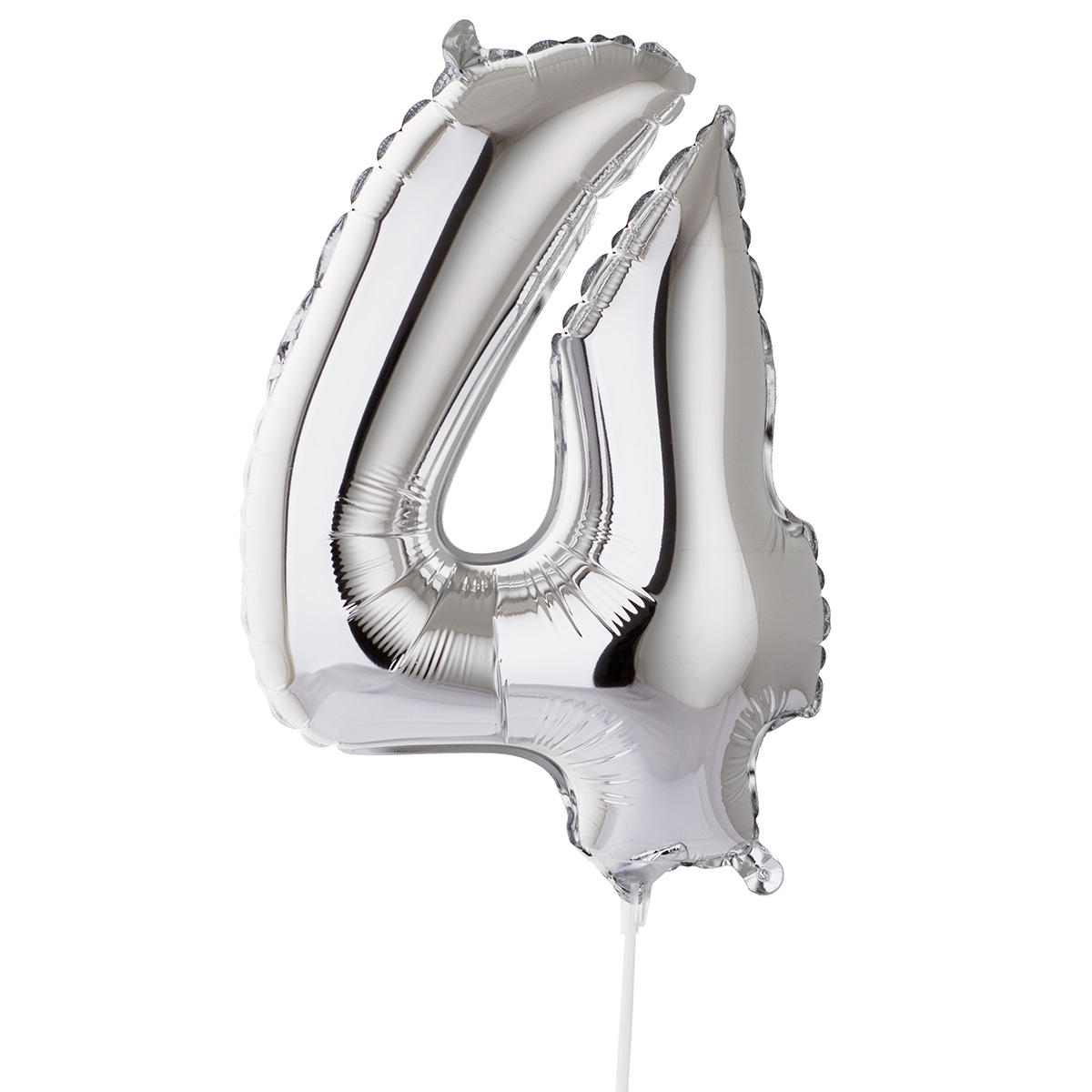Ф ЦИФРА 4 16" Silver