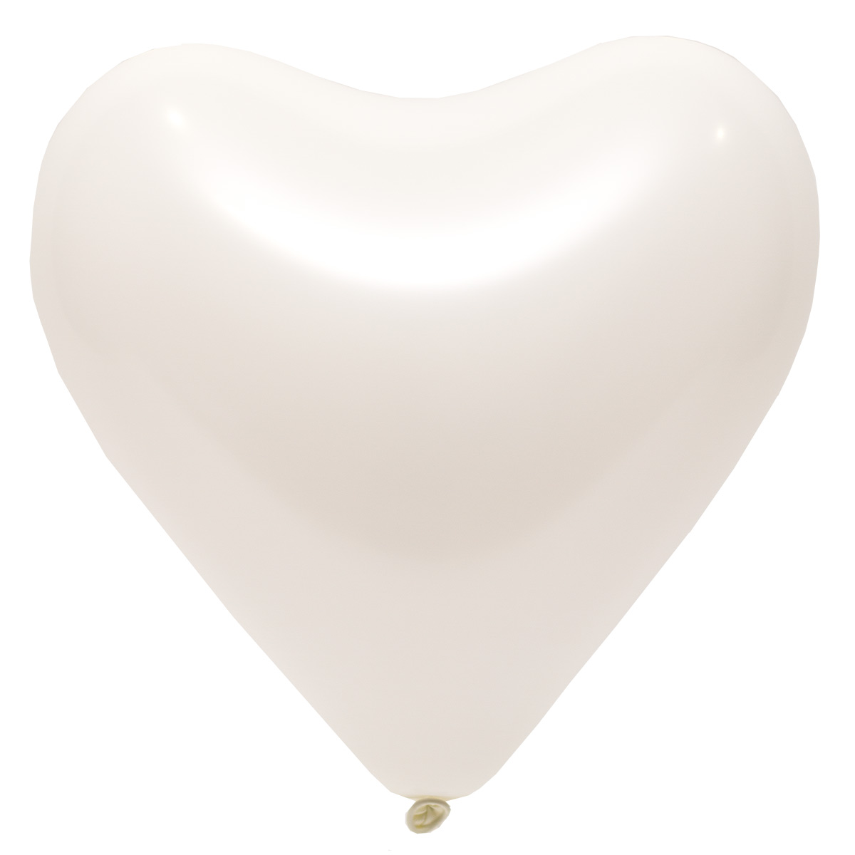 Э 12" Сердце/100 Стандарт White