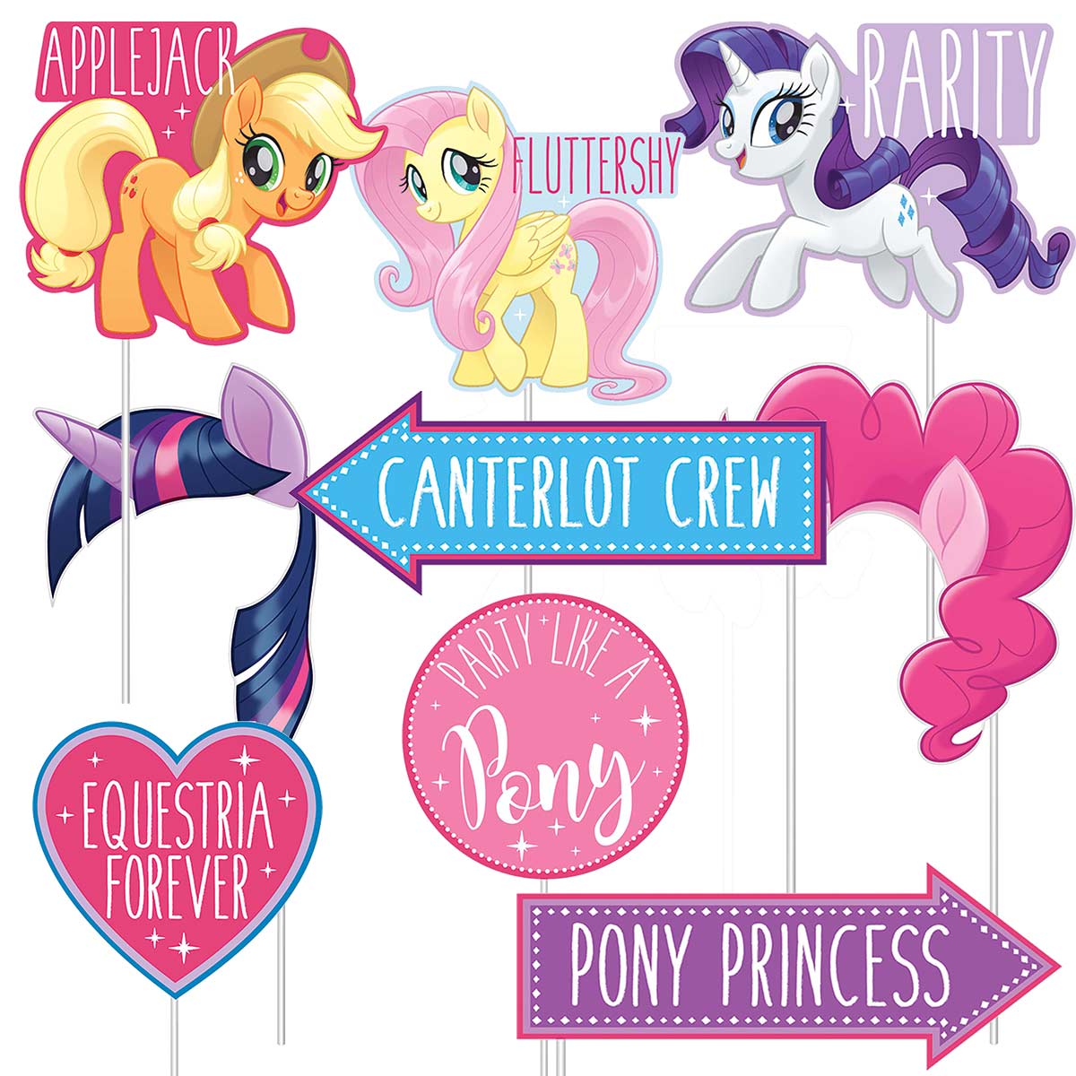 Комплект д/селфи My Little Pony 17шт/А