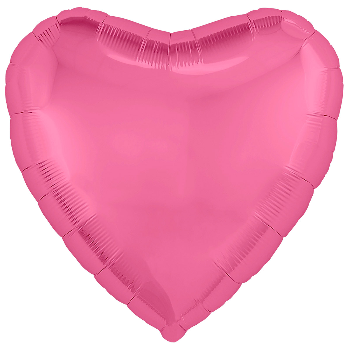 Р Б/РИС СЕРДЦЕ 18" Металлик Pink Peony