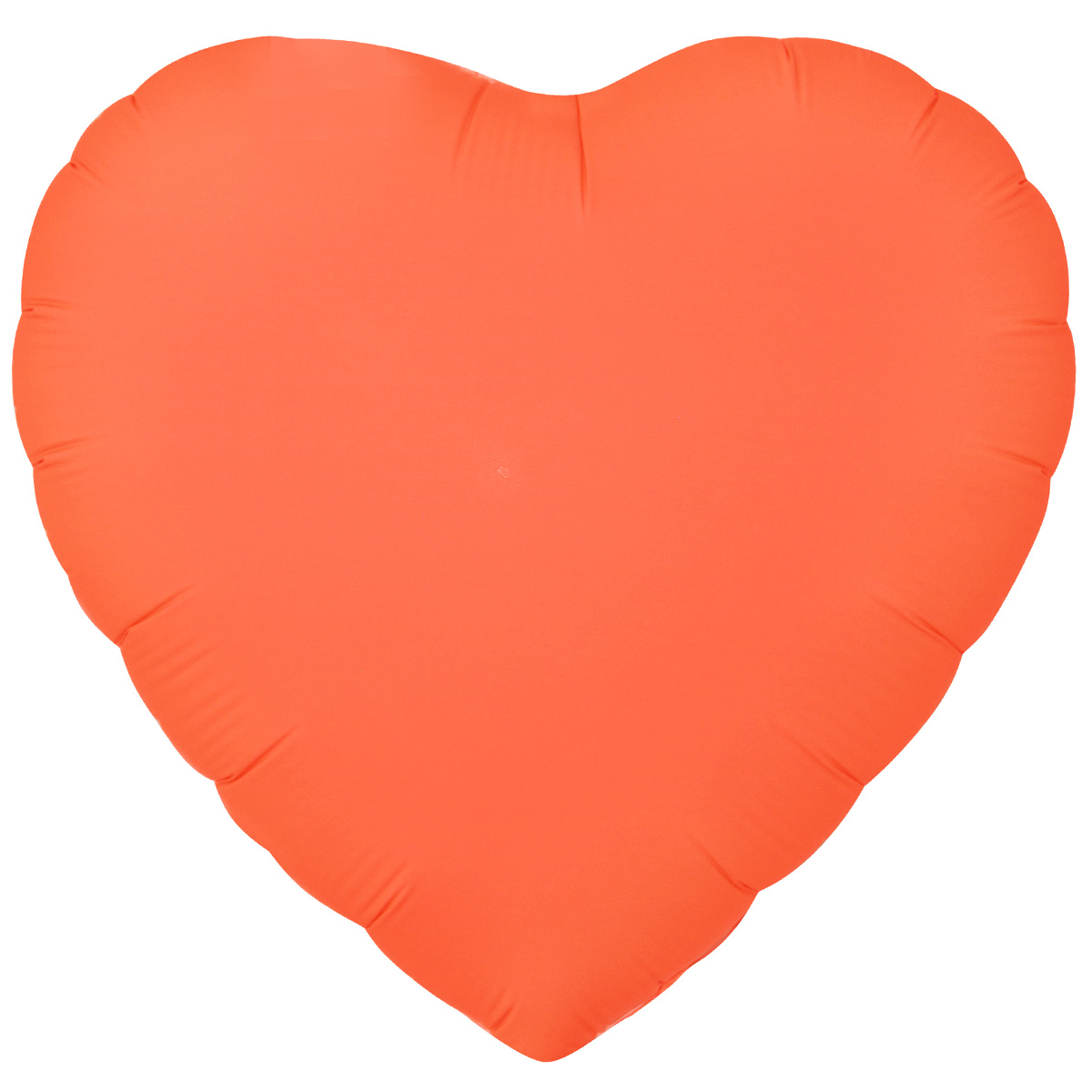 К Б/РИС СЕРДЦЕ 18" Неон Orange