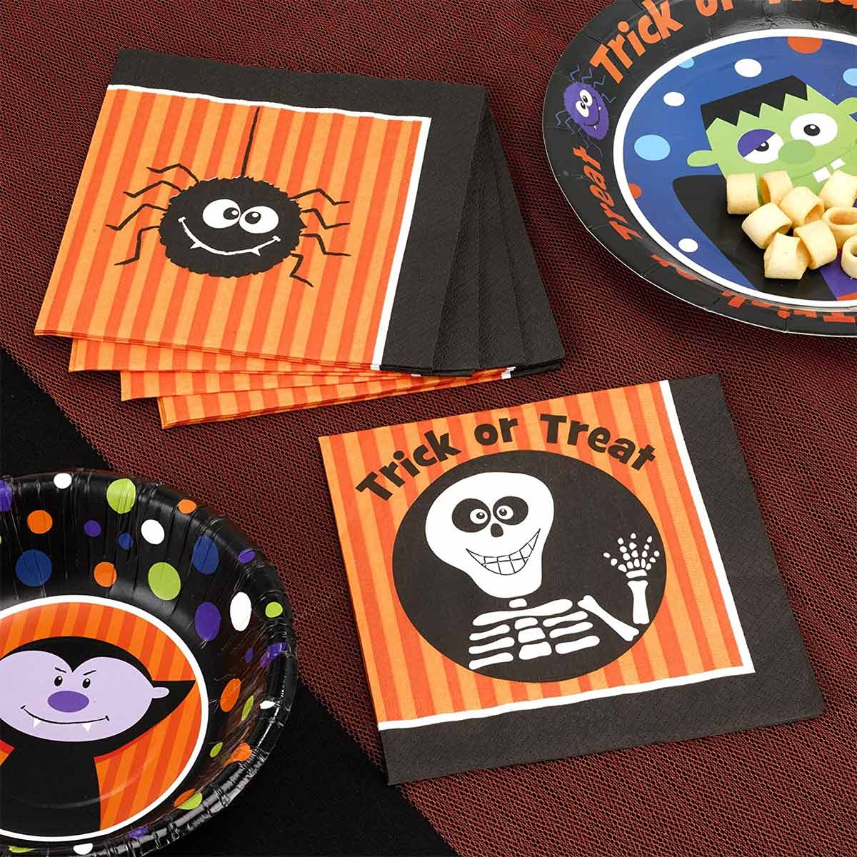 Салфетка Trick or Treat 33см 16шт/N