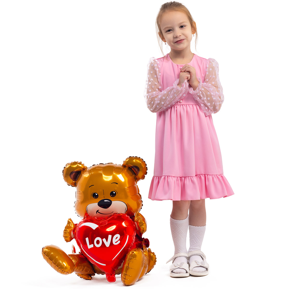 К ФИГУРА AIR LOVE Мишка с сердцем
