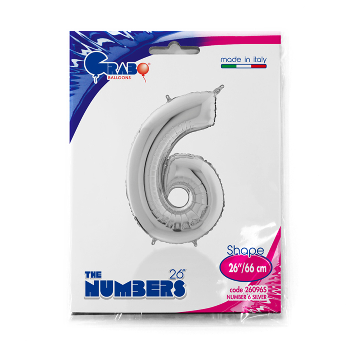 Г ЦИФРА 6/9  26" Silver