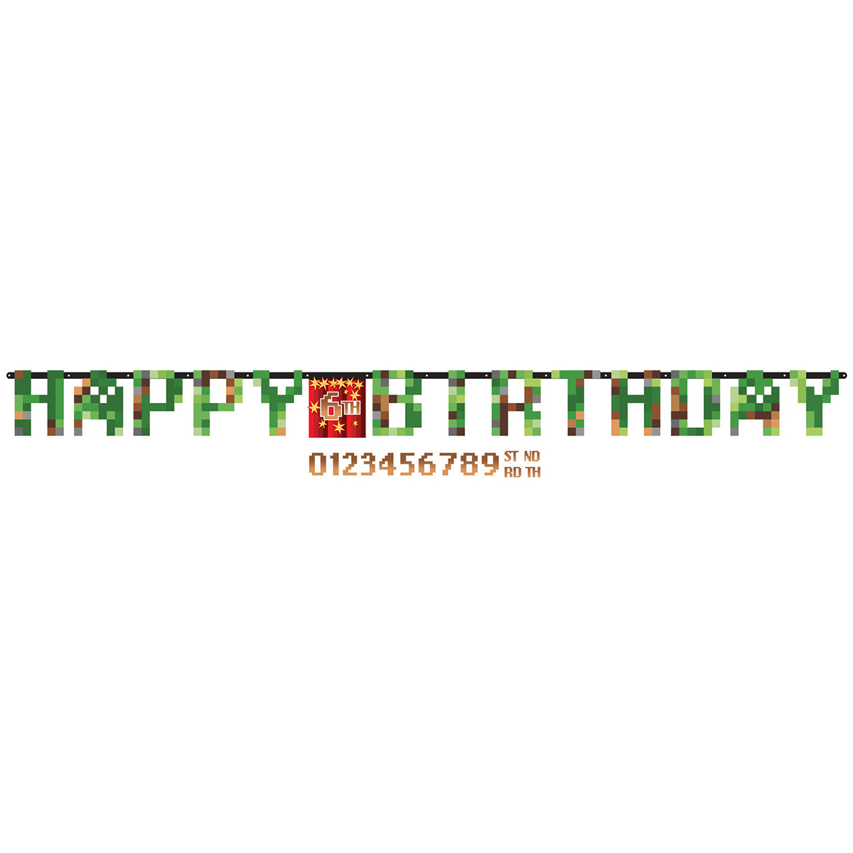 Гирлянда-буквы HB TNT Party с накл3,2м/А