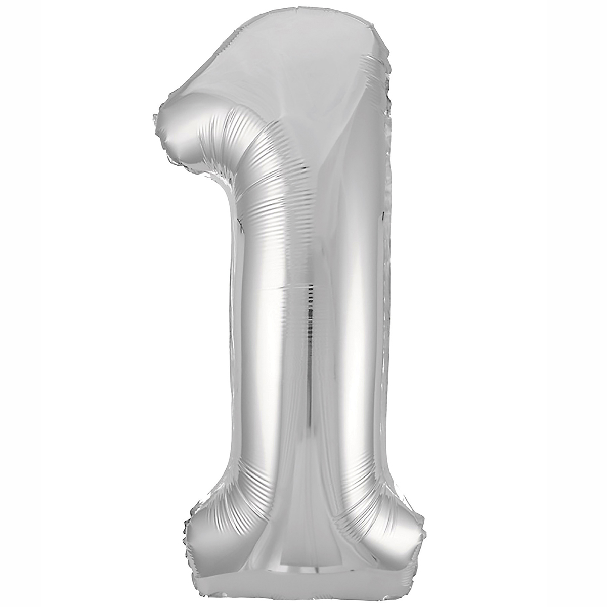Р ЦИФРА 1 40" Металлик Silver