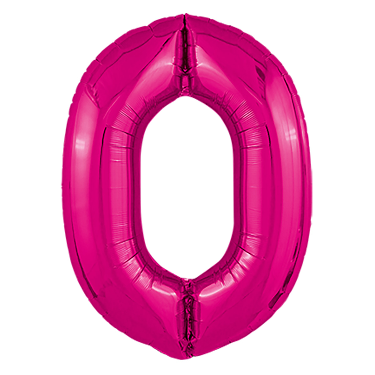 Р ЦИФРА 0 40" Металлик Fuchsia