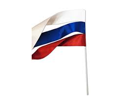 Флажок Триколор ленты 36х15см