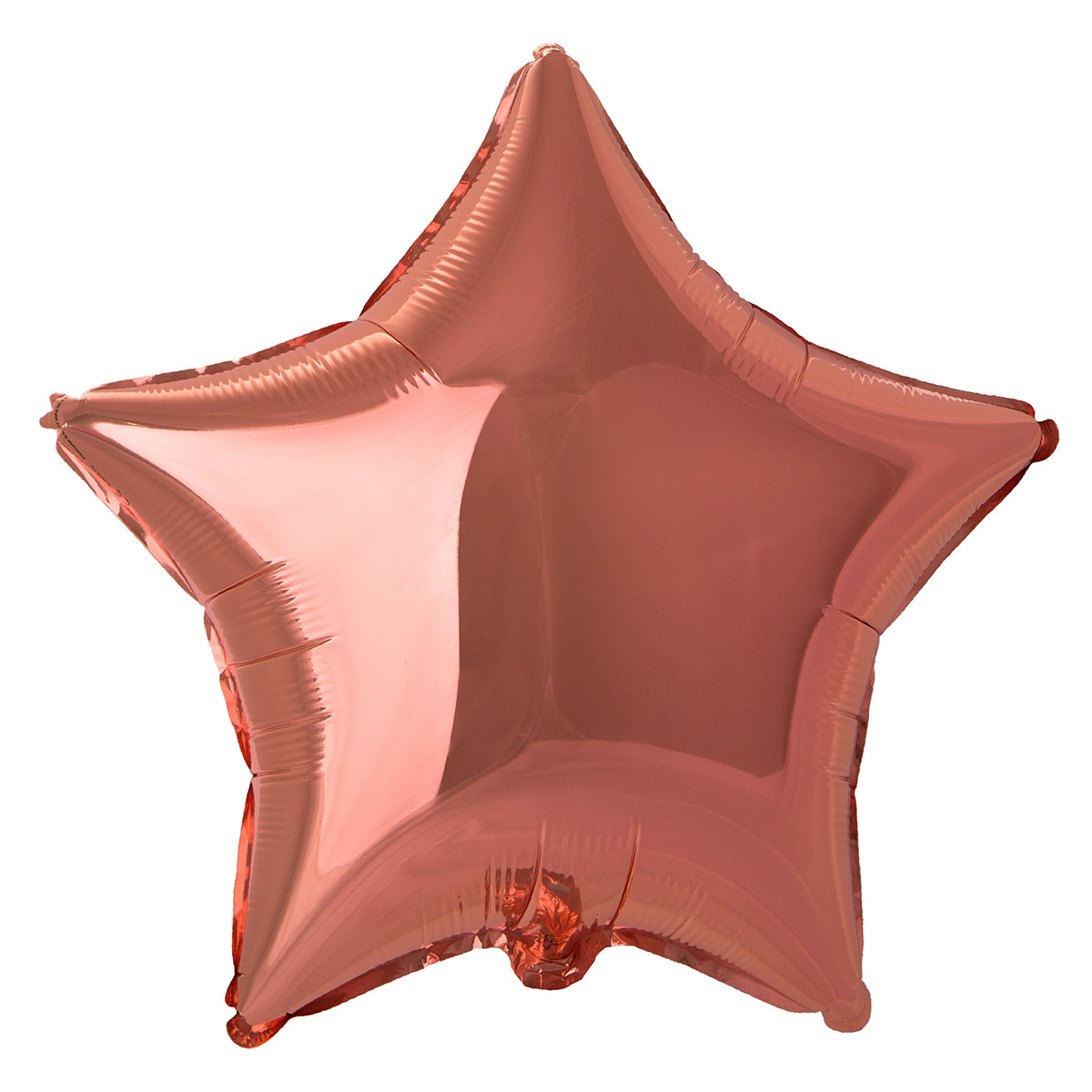Ф Б/РИС 18" ЗВЕЗДА Металлик Rose Gold