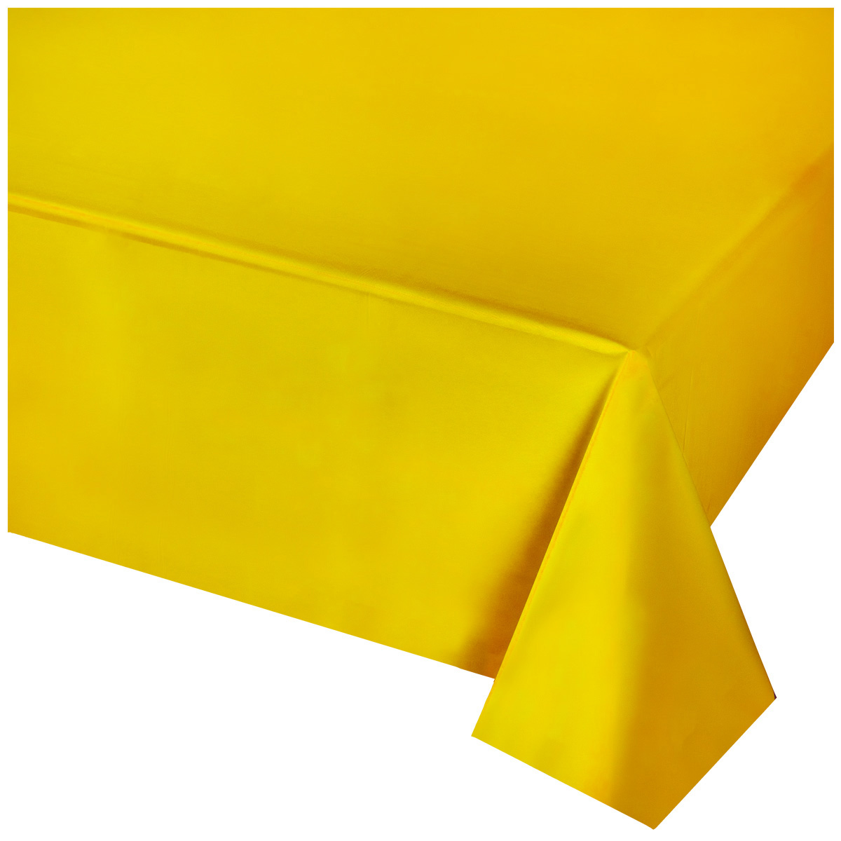 Скатерть п/э желтая 1,4х2,75м/G