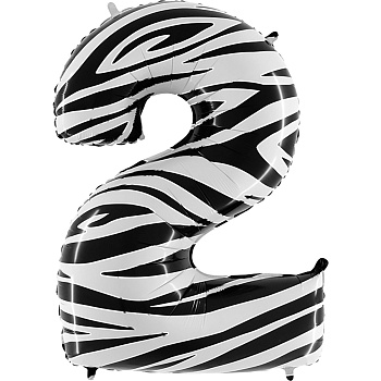 Г ЦИФРА 2 40" Zebra