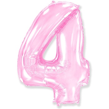 Ф ЦИФРА 4 40" Pink