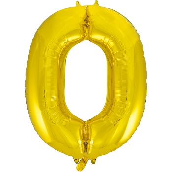 К ЦИФРА 0  40" Gold
