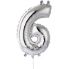 Ф ЦИФРА 6 16" Silver