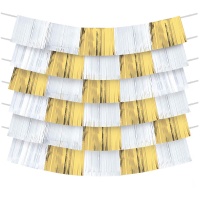 Гирлянда-бахрома Gold 150х25см 9шт/А