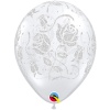 Шелк 11" Розы Блеск Diam Clear/Q