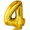 Р ЦИФРА 4 32" Металлик Gold