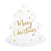 Салфетка Елка MERRY CHRISTMAS 33см20ш/PD