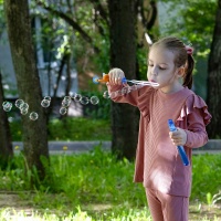 Мыльные пузыри Обезьянка Музыкант 65мл/G