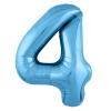 Р ЦИФРА 4 40" Металлик Cool Blue