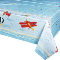 Скатерть п/э Самолётики 130х180см/G