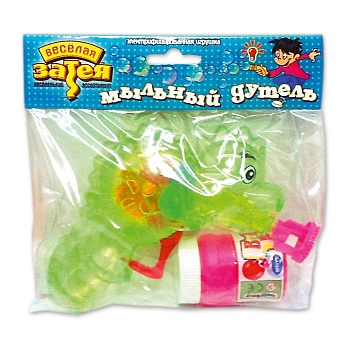 Игрушка с мыльными пузырями Динозаврик свет/G