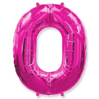 Ф ЦИФРА 0 40" Fuchsia