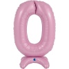 Г ЦИФРА 0 25" Pastel Pink на подставке