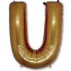 Г БУКВА U 40" Gold