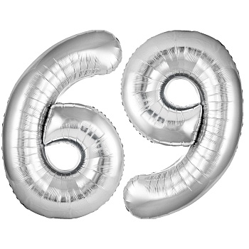 Ф ЦИФРА 6/9 40" SLIM Silver
