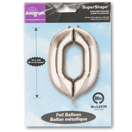 А ЦИФРА 0 Silver