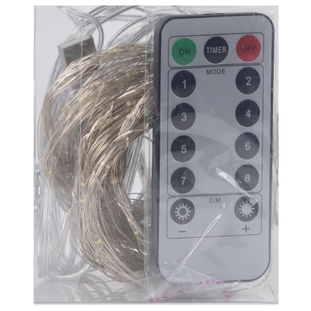 Гирлянда светодиод серебро 300Led 3х3м/G