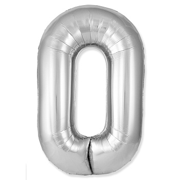 Ф ЦИФРА 0 40" SLIM Silver