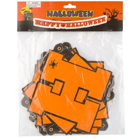 Гирл-буквы HAPPY HALLOWEEN Тыква 160см/G