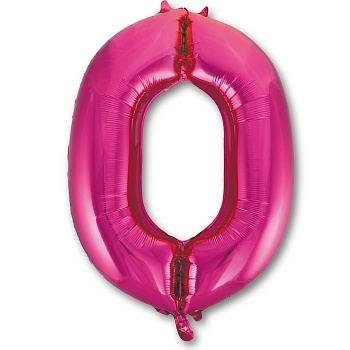 К ЦИФРА 0  40" Fuchsia