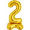 К ЦИФРА 2 50" Gold на подставке