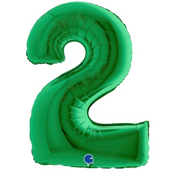 Г ЦИФРА 2 40" Green
