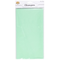 Скатерть п/э Пастель мятная 1,4х2,75м/G