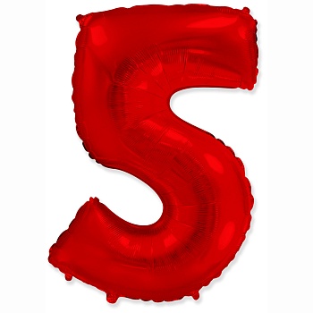 Ф ЦИФРА 5 40" Red