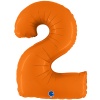 Г ЦИФРА 2 40" Пастель Orange
