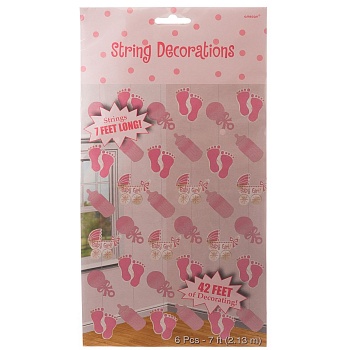 Гирлянда вертикальная BABY GIRL 2,1м 6шт/A