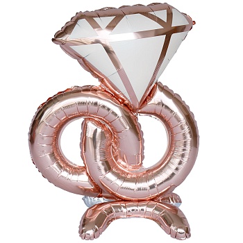 К ФИГУРА AIR Кольца бриллиант Rose Gold