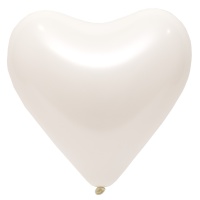 Э 12" Сердце/100 Стандарт White