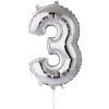 Ф ЦИФРА 3 16" Silver
