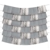 Гирлянда-бахрома Silver 150х25см 9шт/А