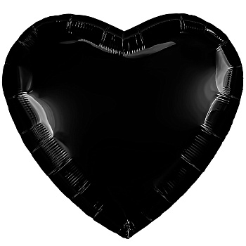 Р Б/РИС СЕРДЦЕ 36" Пастель Black