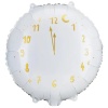 ПД 18" Часы новогодние White