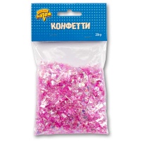 Конфетти Микс перламутр розовый 20гр/G