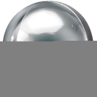 А 3D СФЕРА Б/РИС 16" Металлик Silver